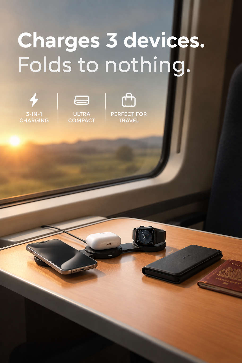 Perfect portable charger 3 in 1.