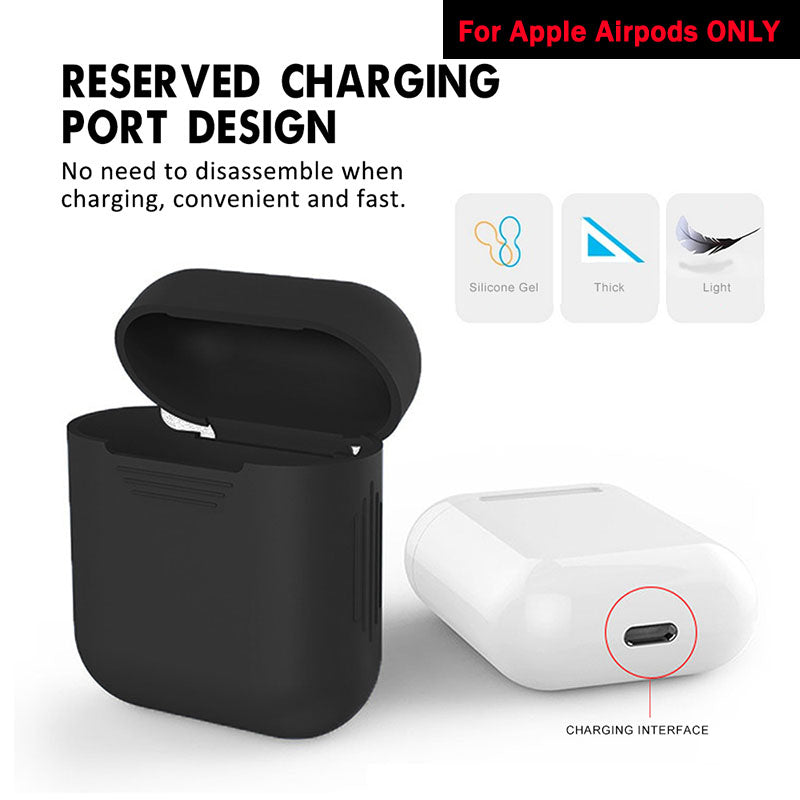 Anti lost Silicone Holder for AirPods Portable Anti lost Strap Cord Silicone Protective Eartips for earpods